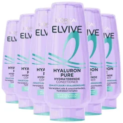 6x L'Oréal Elvive Hyaluron Pure Conditioner 200 ml