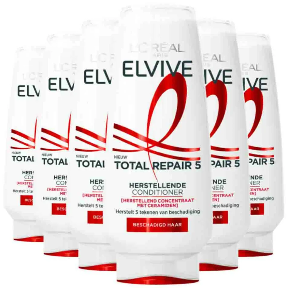 6x L'Oréal Elvive Total Repair 5 Conditioner 200 ml