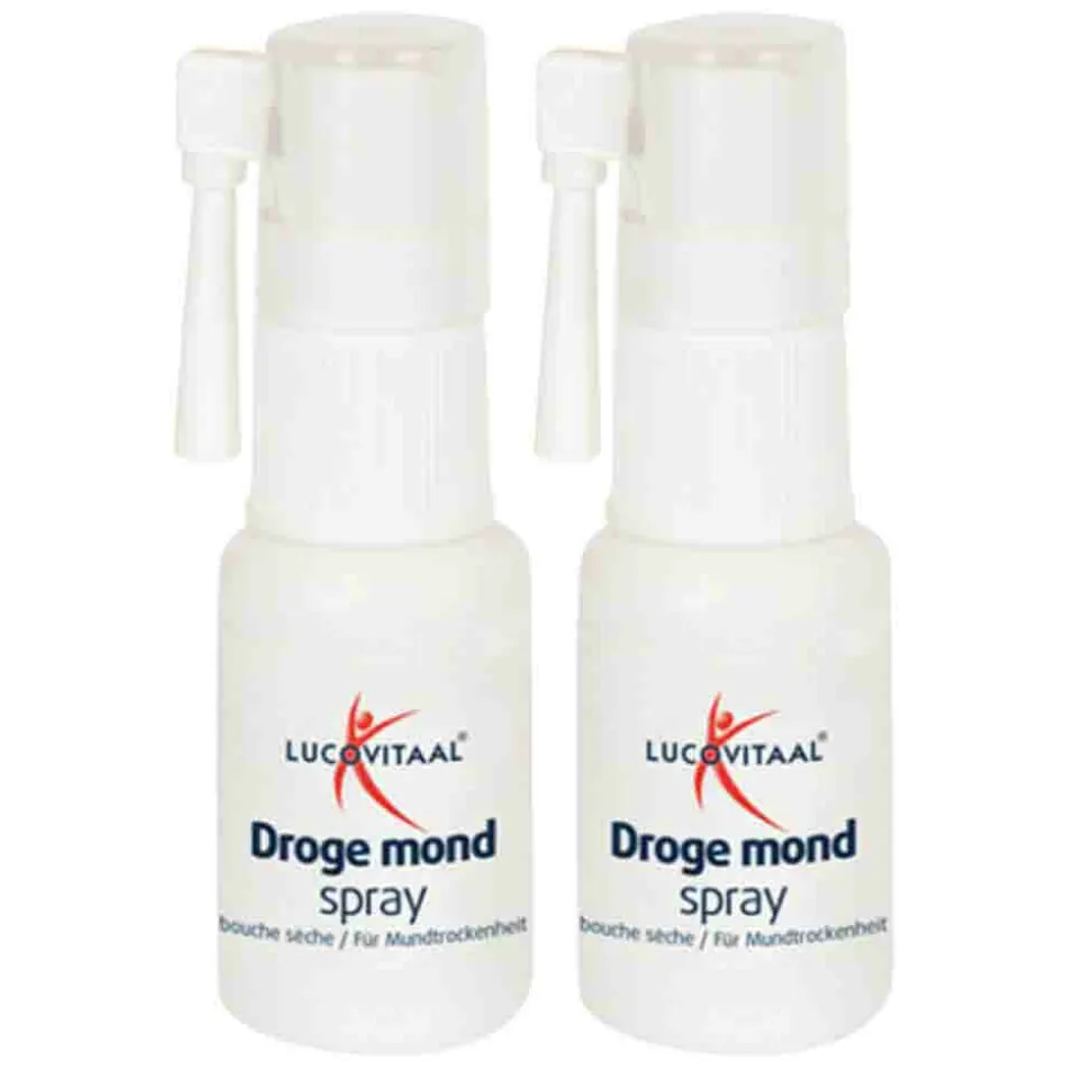 2x Lucovitaal Droge Mond Spray 20 ml