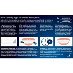 3x Lucovitaal Whitening Tandenstrips 5 sets