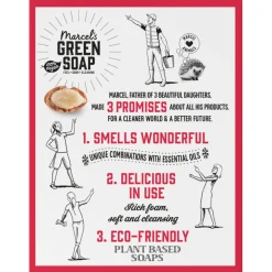 6x Marcel's Green Soap Shampoobar Argan & Oudh 90 gr