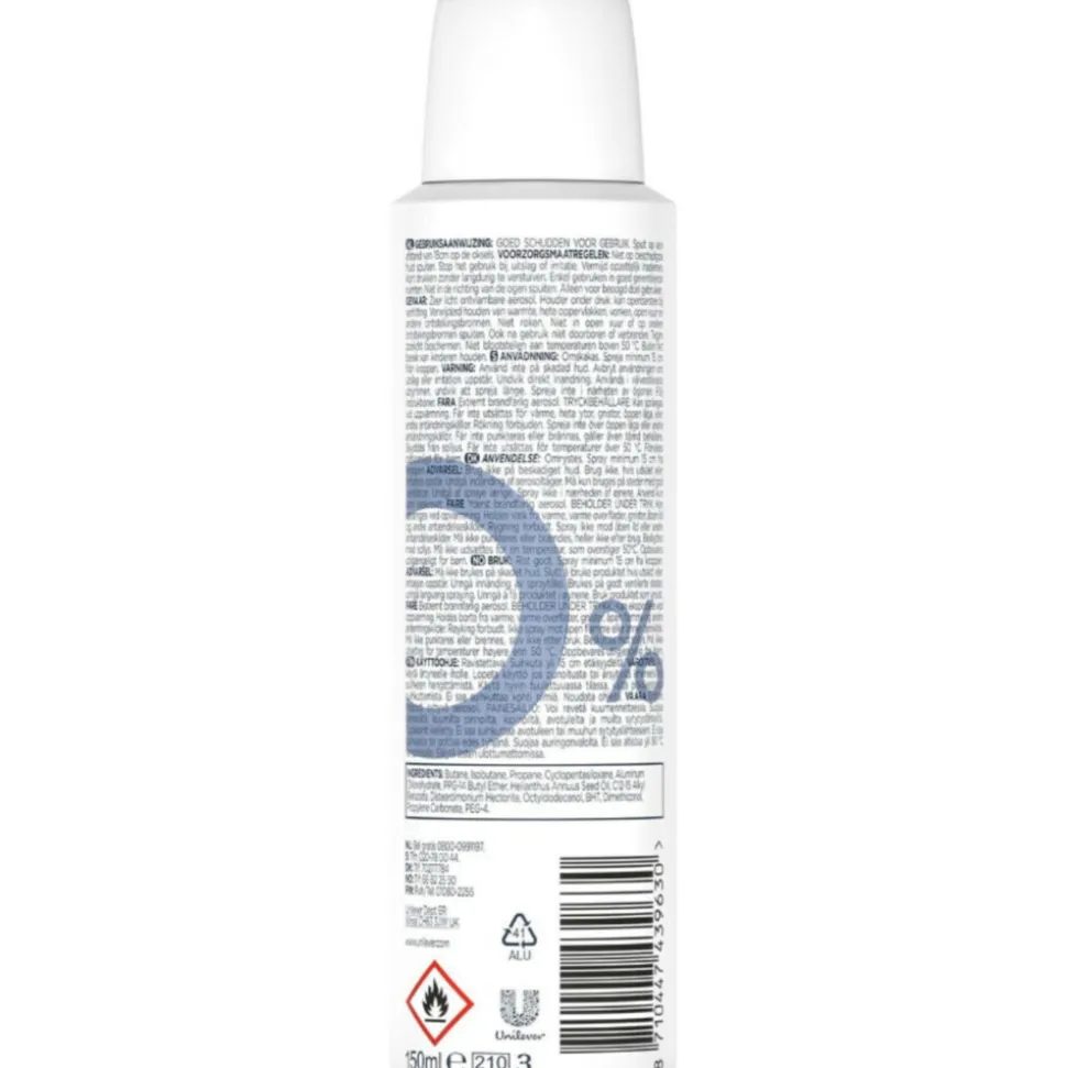 6x Neutral Deospray 0% Sensitive Skin 150 ml