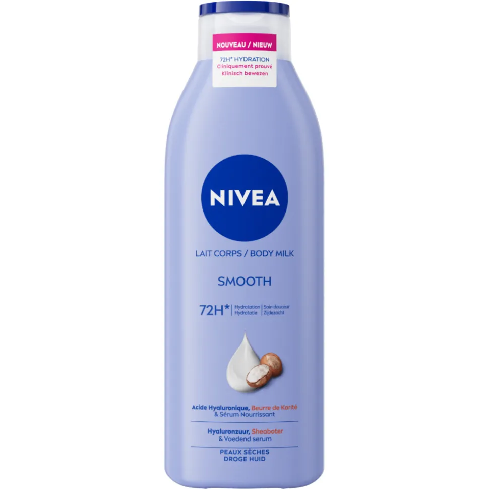 6x NIVEA Bodymilk Zijdezacht 250 ml