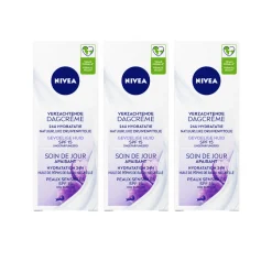 3x NIVEA Dagcrème Verzachtend SPF 15 50 ml
