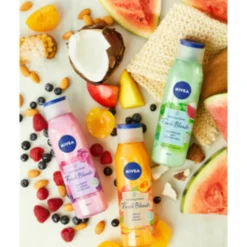 6x NIVEA Fresh Blends Douchegel Fresh Blends Raspberry 300 ml
