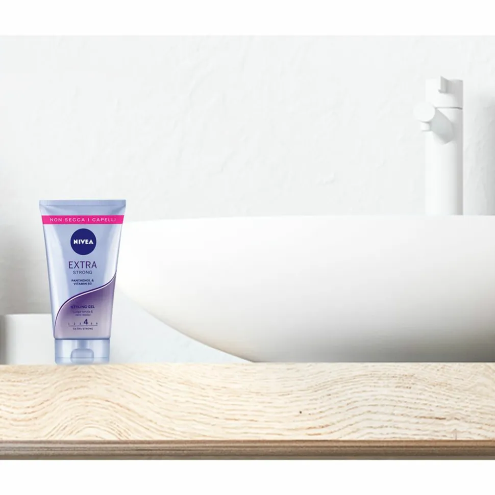 6x NIVEA Gel Extra Strong 150 ml