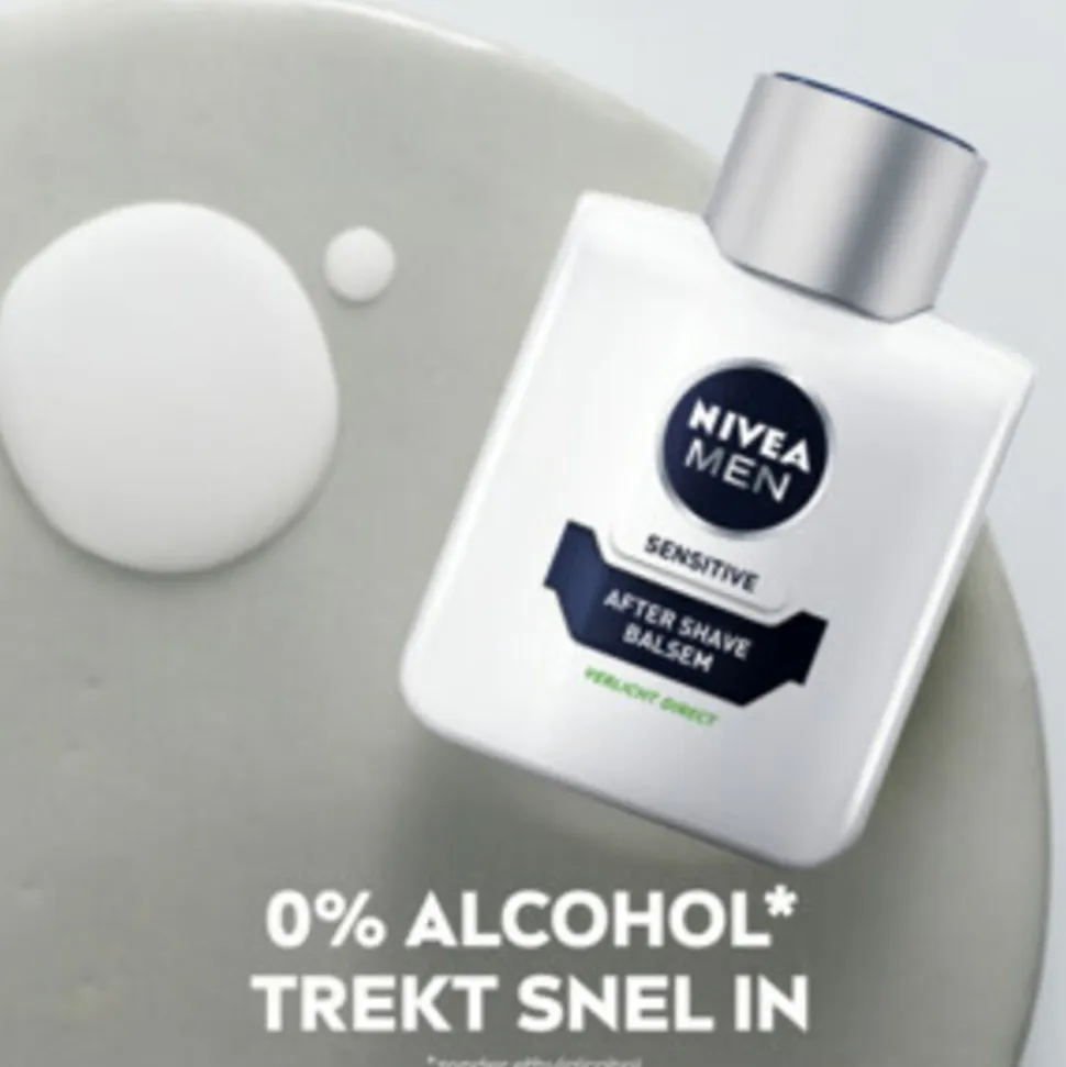 6x NIVEA Men Aftershave Balsem Sensitive 100 ml