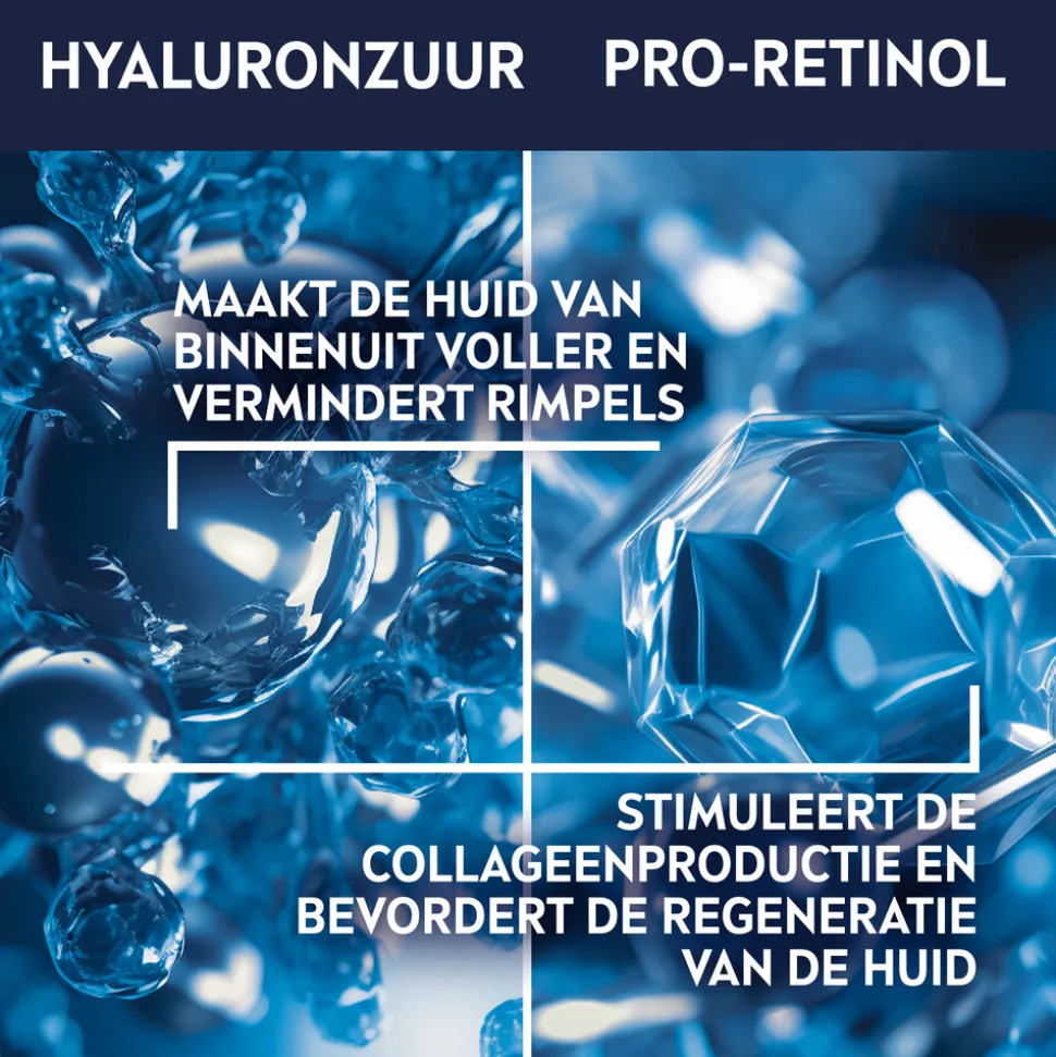 6x NIVEA Men Anti-Age Hyaluron Gezichtcrème SPF 15 50 ml