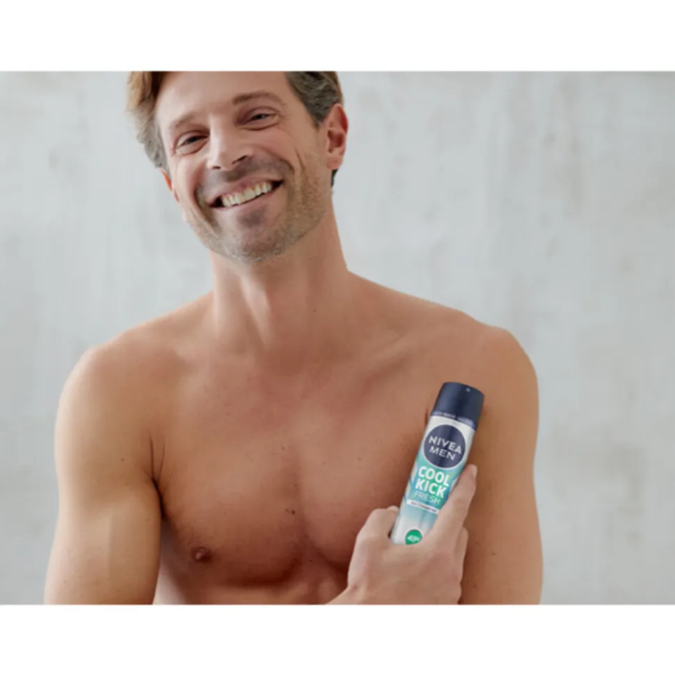 6x NIVEA Men Anti-Transpirant Spray Frech Kick 150 ml