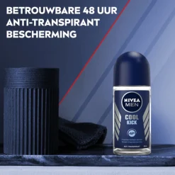 6x NIVEA Men Deodorant Roller Cool Kick 50 ml