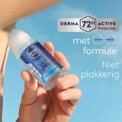 6x NIVEA Men Deodorant Roller Fresh Active 50 ml