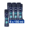 6x NIVEA Men Deodorant Spray Dry Fresh 150 ml