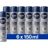 6x NIVEA Men Deodorant Spray Silver Protect 150 ml