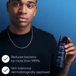 6x NIVEA Men Deospray Deep Beat 150 ml