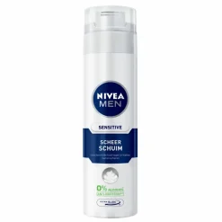 6x NIVEA Men Scheerschuim Sensitive 250 ml
