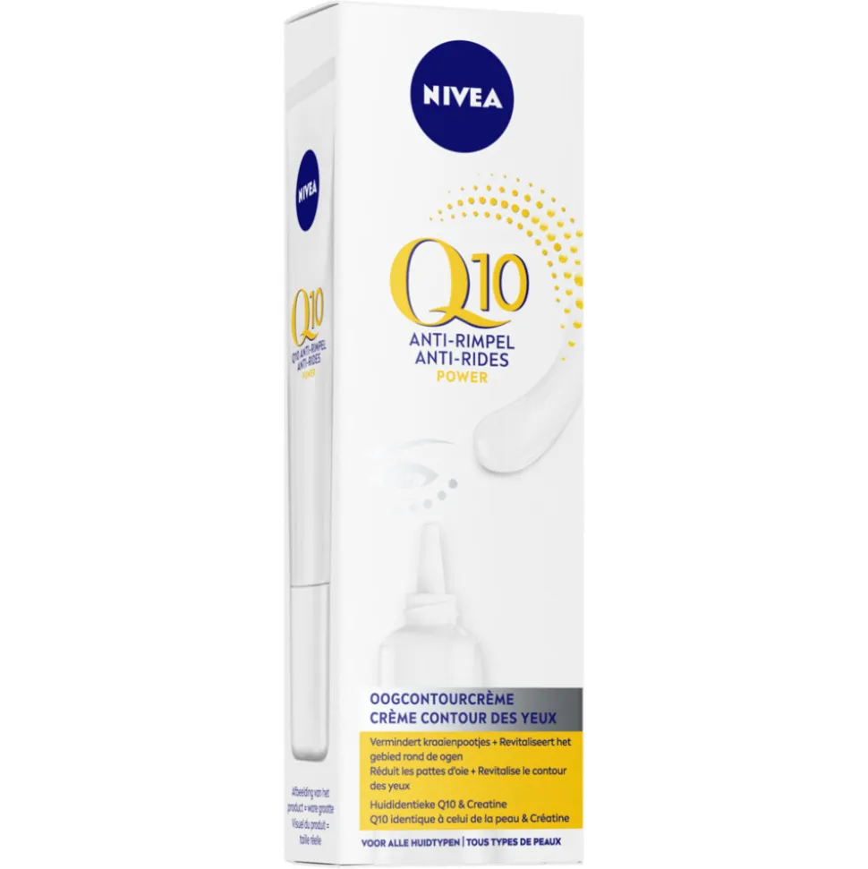 3x NIVEA Oogcontourcrème Q10 Anti-Rimpel 15 ml