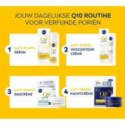 3x NIVEA Q10 Dagcrème Anti-Rimpel Extra Licht SPF 15 50 ml