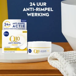 3x NIVEA Q10 Dagcrème Anti-Rimpel Power SPF 30 50 ml