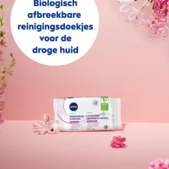 6x NIVEA Reinigingsdoekjes Droge Huid 25 stuks