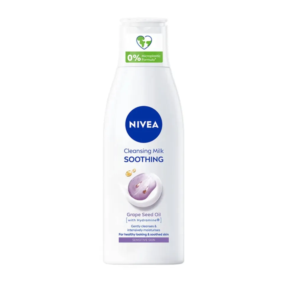 6x NIVEA Reinigingsmelk Sensitive 200 ml