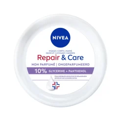 6x NIVEA Repair & Care Bodycrème Sensitive 400 ml