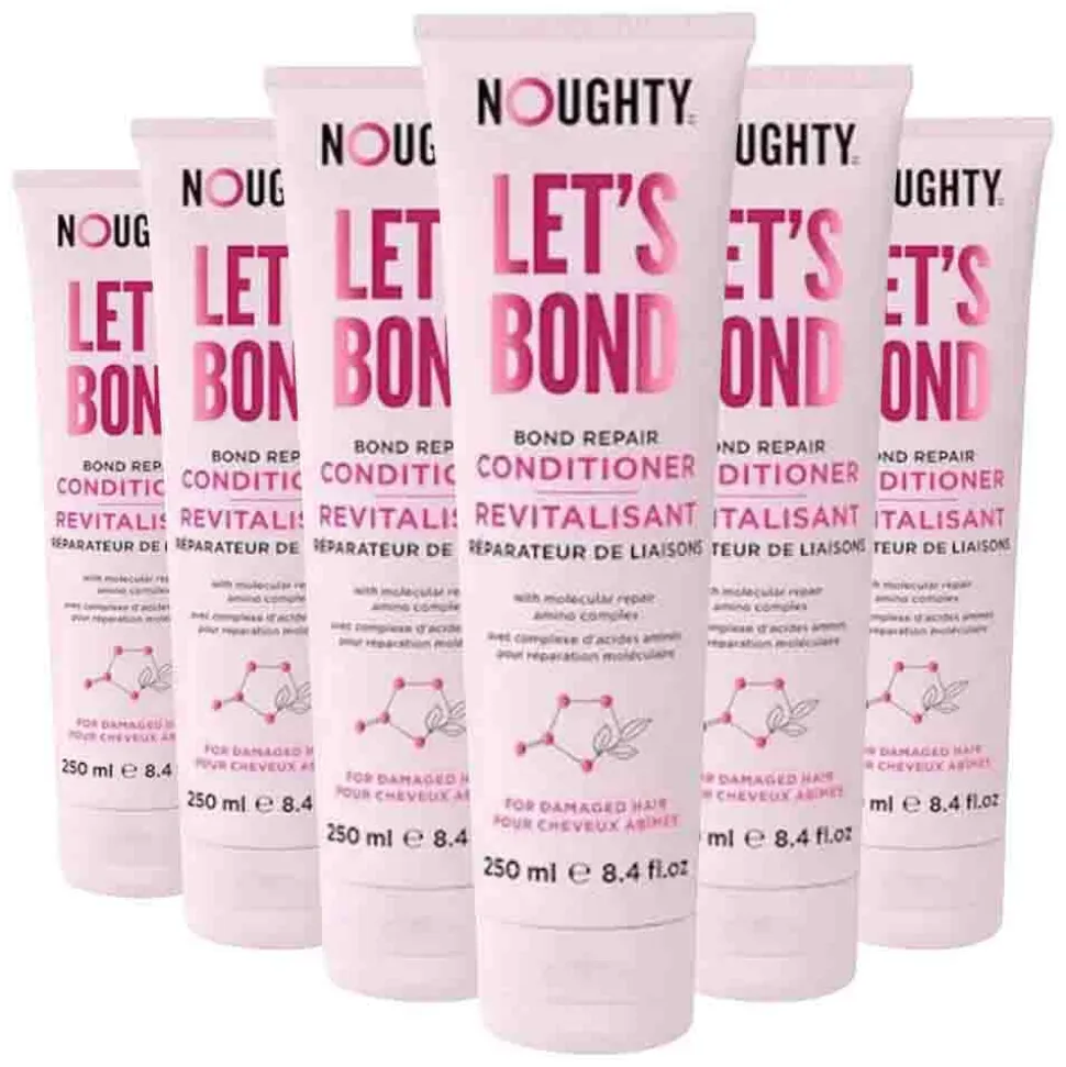 6x Noughty Let's Bond Repair Conditioner 250 ml