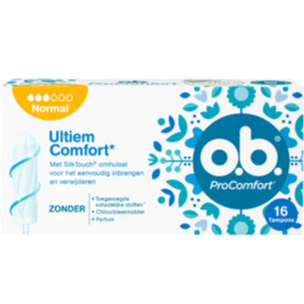 6x OB ProComfort Normal 16 stuks