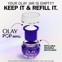 4x Olay Navulling Nachtcrème Retinol 24 50 ml