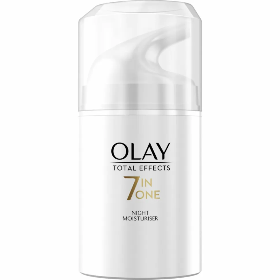 4x Olay Total Effects 7-in-1 Anti-veroudering Nachtcrème 50 ml