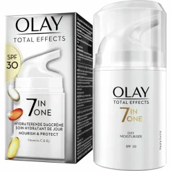 4x Olay Total Effects 7-in-1 Dagcrème SPF 30 50 ml