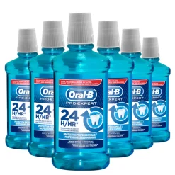 6x Oral-B Mondwater Pro-Expert Professionele Bescherming 500 ml