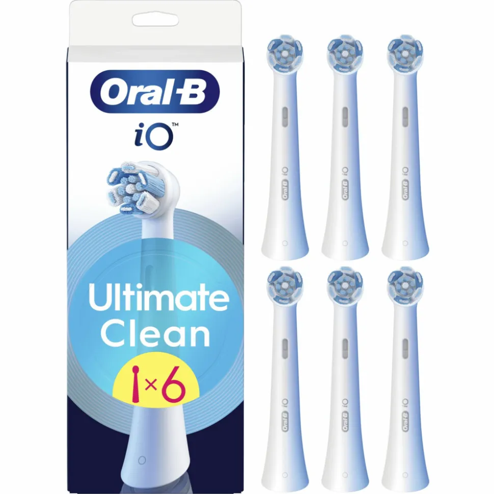 6x Oral-B Opzetborstels iO Ultimate Clean Wit 6 stuks