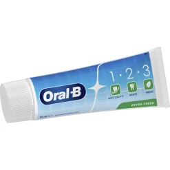 12x Oral-B Tandpasta 1-2-3 Frisse mint 75 ml