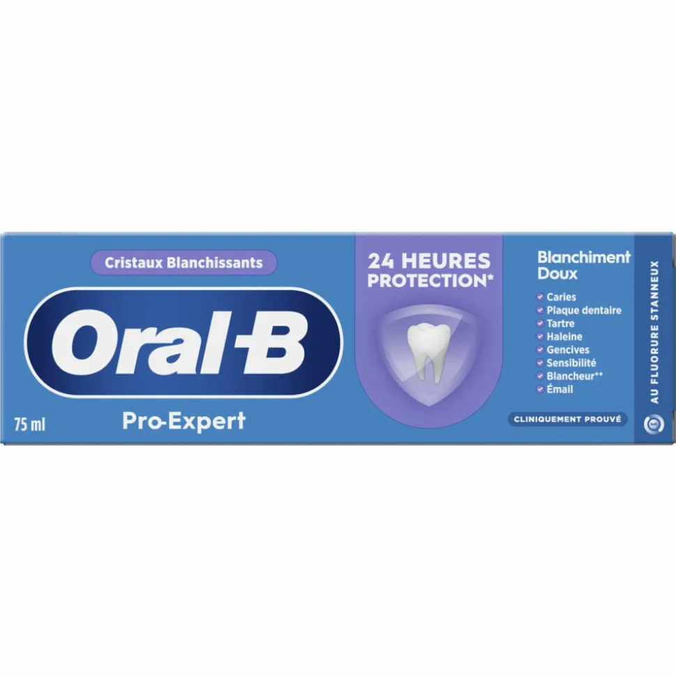 12x Oral-B Tandpasta Pro-Expert Zachte Whitening 75 ml