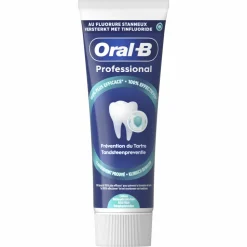 12x Oral-B Tandpasta Professional Tandsteencontrole Reinigingskristallen Extra Fris 75 ml