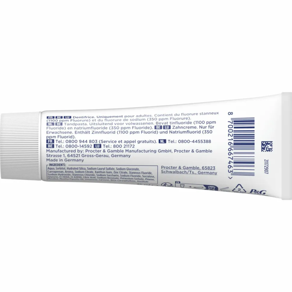 12x Oral-B Tandpasta Professional Gezonde Whitening Arctic Fresh 75 ml