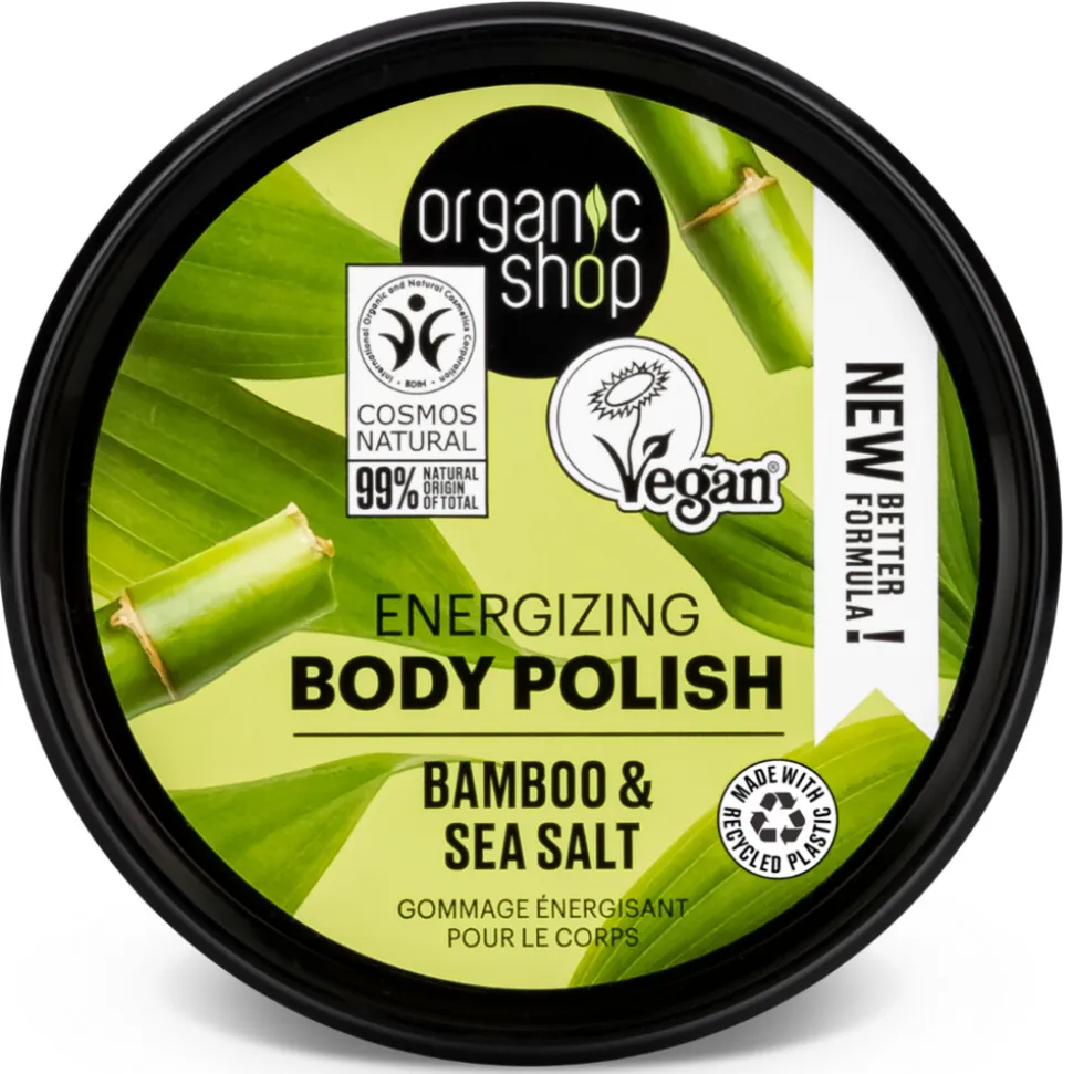 6x Organic Shop Body Polish Bamboo 250 ml