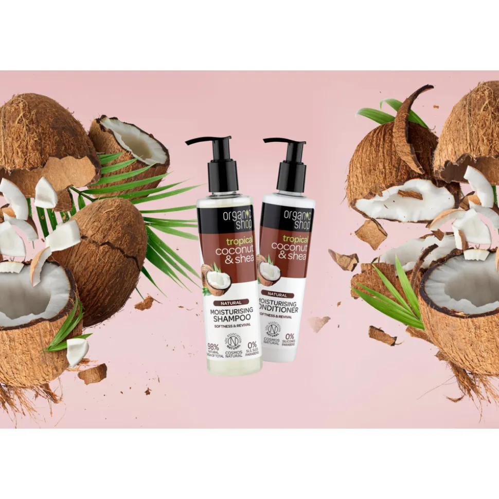 6x Organic Shop Coconut & Shea Conditioner 280 ml