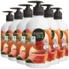 6x Organic Shop Handzeep Rose & Peach 500 ml