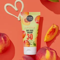 6x Organic Shop Zonnebrandcréme Gezicht SPF 30 Vette huid 50 ml