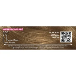 3x Palette Intensive Oil-Care Color Haarkleuring 500 Donkerblond