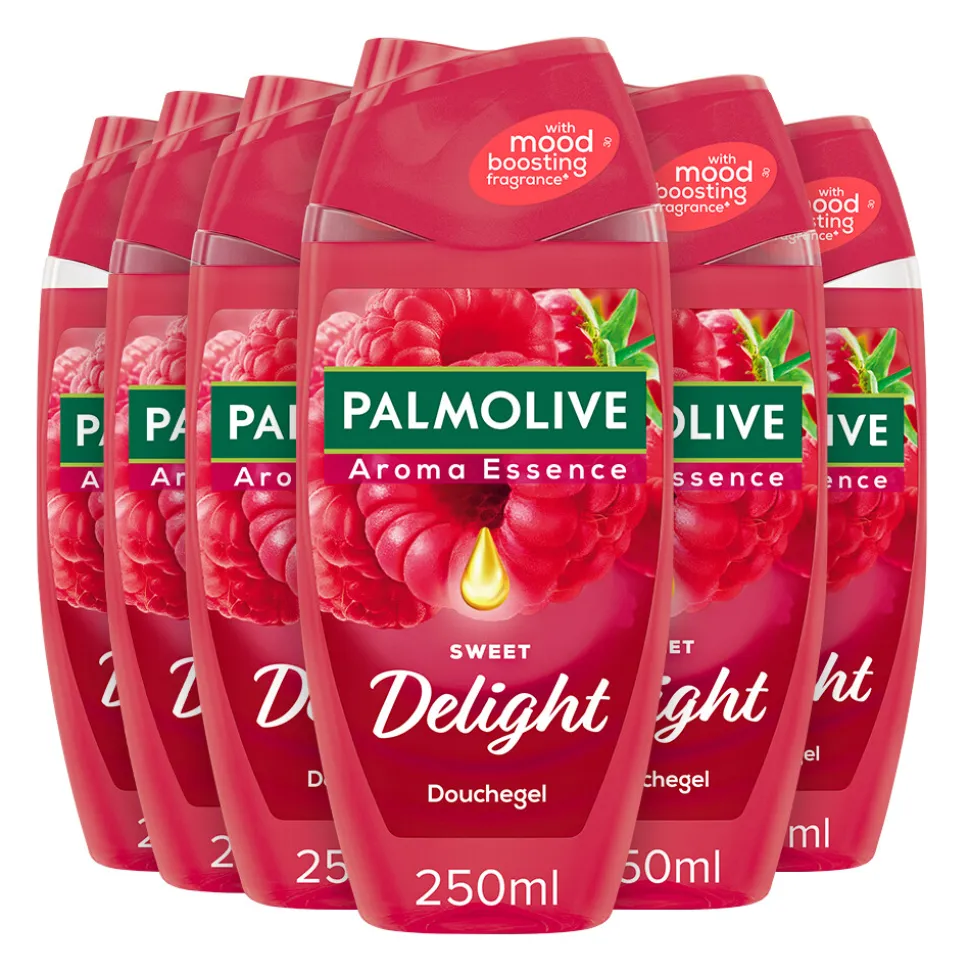 6x Palmolive Douchegel Aroma Essences Sweet Delight 250 ml