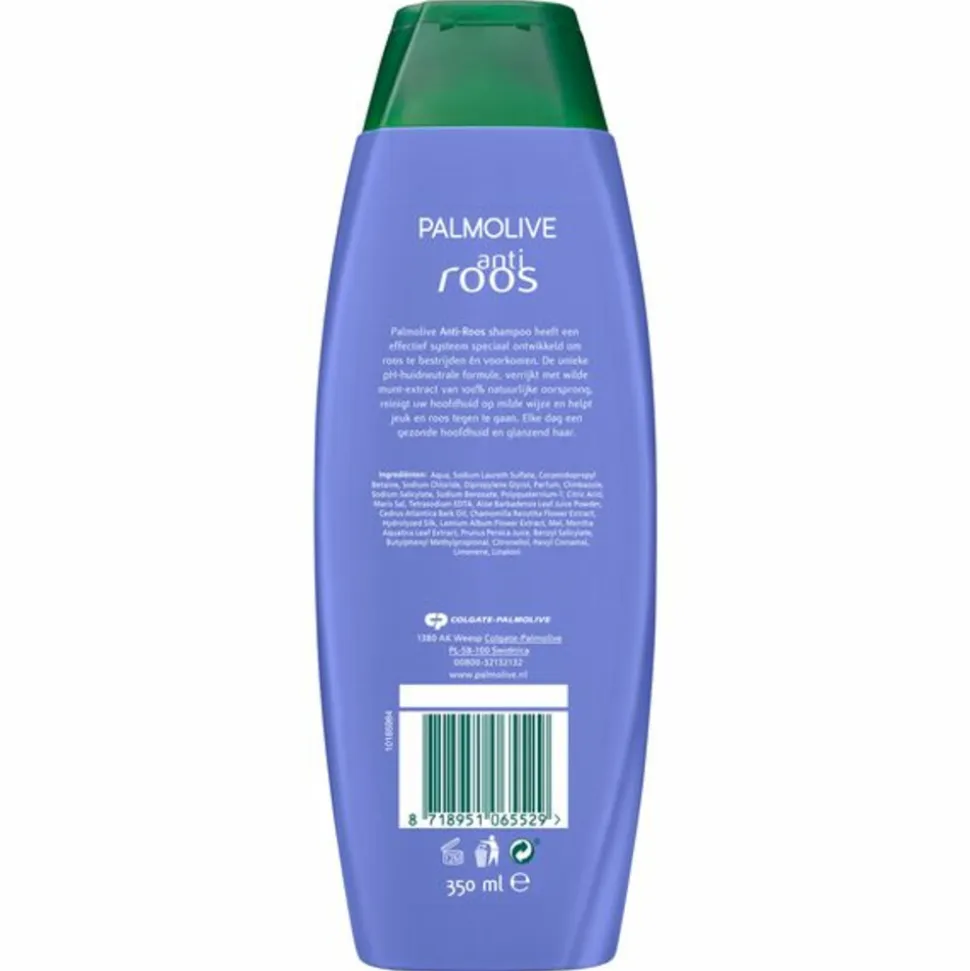 6x Palmolive Shampoo Anti-Roos 350 ml