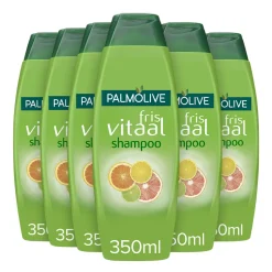 6x Palmolive Shampoo Fris en Vitaal 350 ml