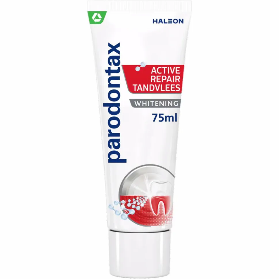 6x Parodontax Tandpasta Active Repair Tandvlees Whitening 75 ml
