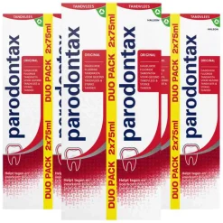 3x Parodontax Tandpasta bij Bloeden Tandvlees Original 2 x 75 ml
