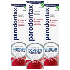 3x Parodontax Tandpasta Complete Protection Whitening 75 ml