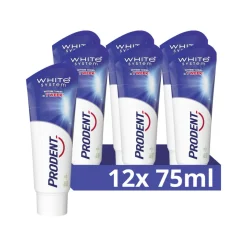 12x Prodent Tandpasta White System 75 ml