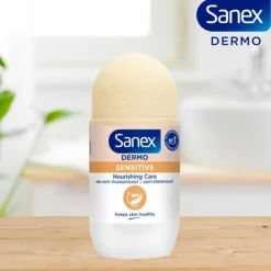 6x Sanex Deodorant Roller Dermo Sensitive 50 ml