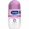 6x Sanex Deodorant Roller Dermo Invisible 50 ml